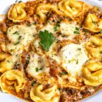 Cheesy Tortellini Bake