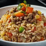 Dirty Rice with Ground Beef