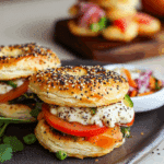 Everything Bagel Biscuit Sandwiches