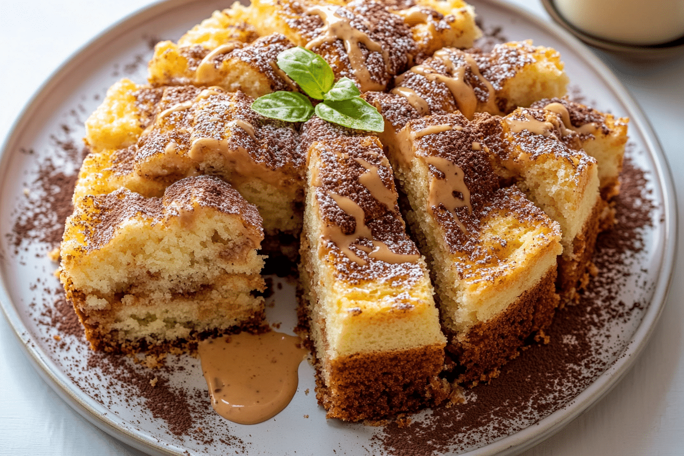 Sheet Pan Greek Yogurt Coffee Cake