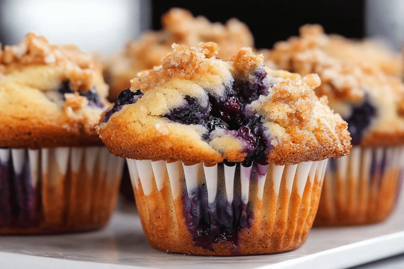 Blueberry Streusel Muffins