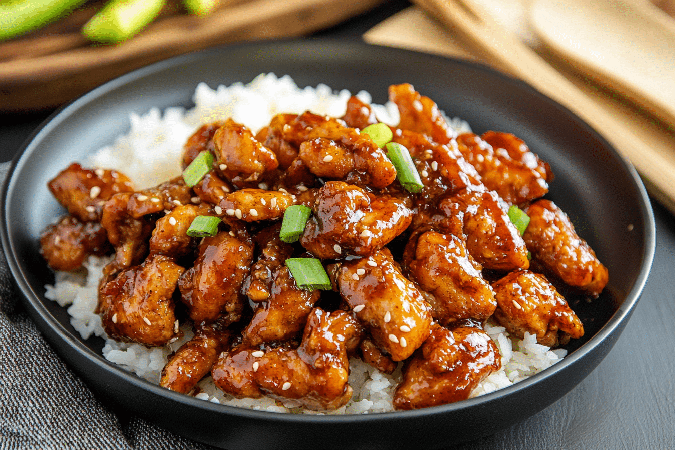 Sweet and Sticky Chicken