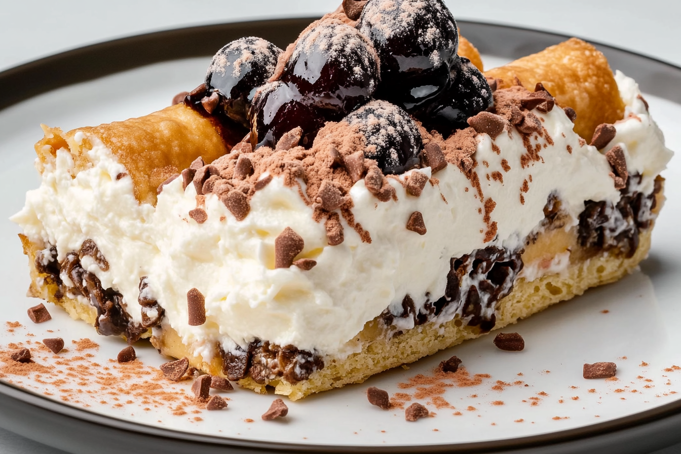 No-Bake Cannoli Delight