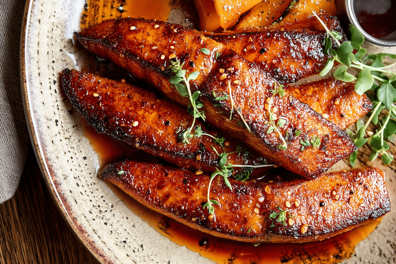 Crispy Hot Honey Salmon Tenders