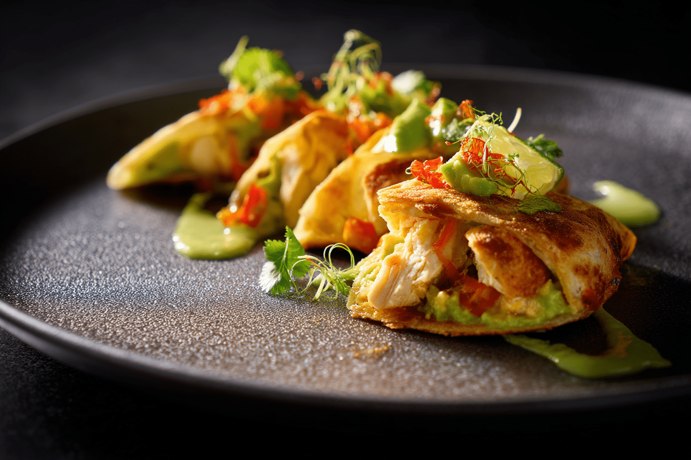 Chicken Avocado Quesadillas