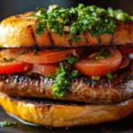 Smoked Sausage Chimichurri Sandwich Recipe