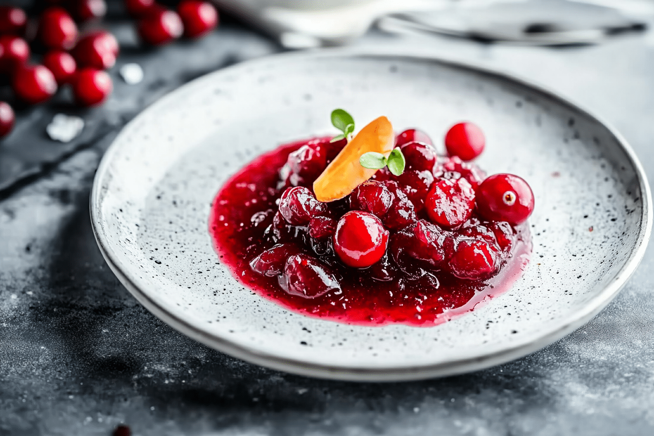 Homemade Cranberry Sauce