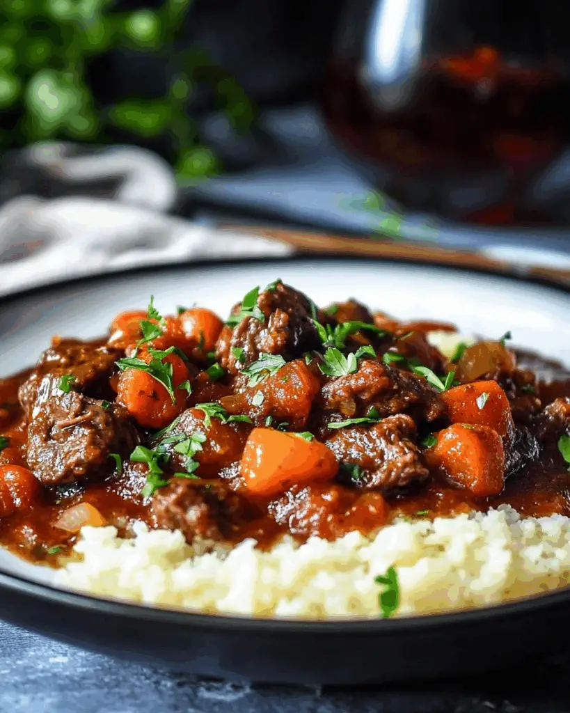 Slow Cooker Beef and Chorizo Casserole