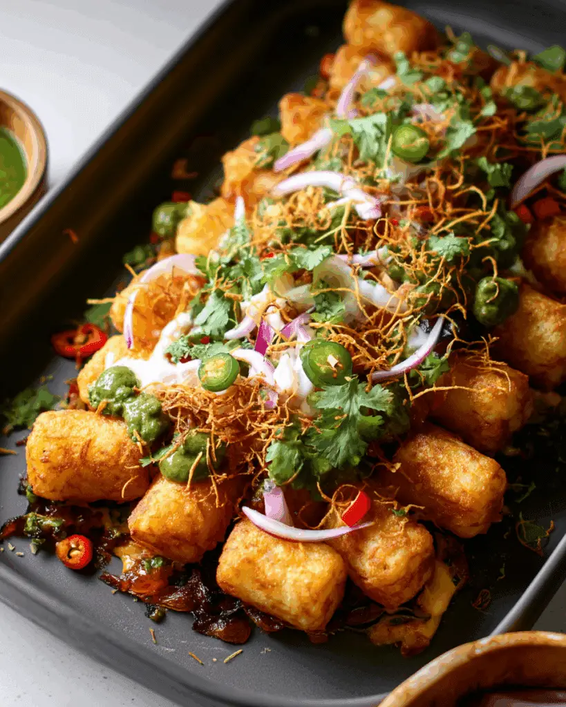 Samosa Chaat Bake