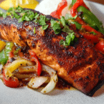 Jerk Lemon Pepper Salmon