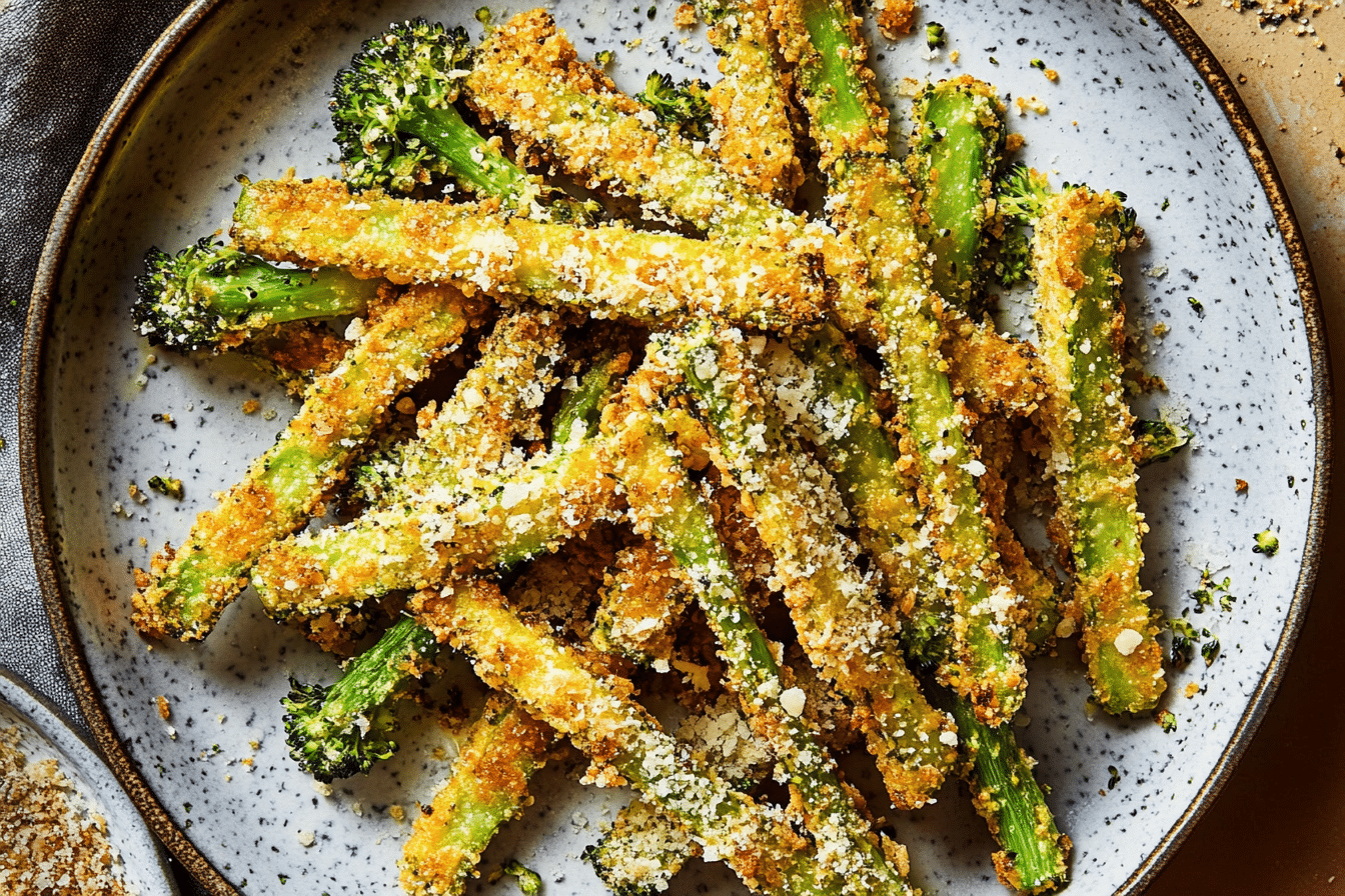 Parmesan Broccoli Fries