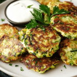 Crispy Zucchini Fritters