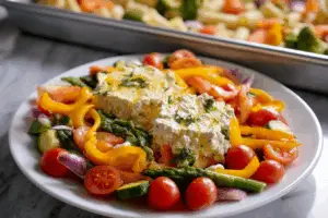 Primavera Baked Boursin Pasta