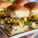 Street Corn Cheeseburger Sliders