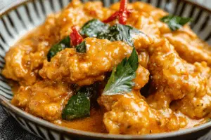Creamy Crispy Singapore Butter Chicken