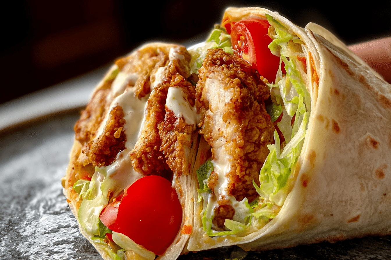 Crispy Chicken Wrap
