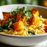 Creamy Butternut Squash Orzo