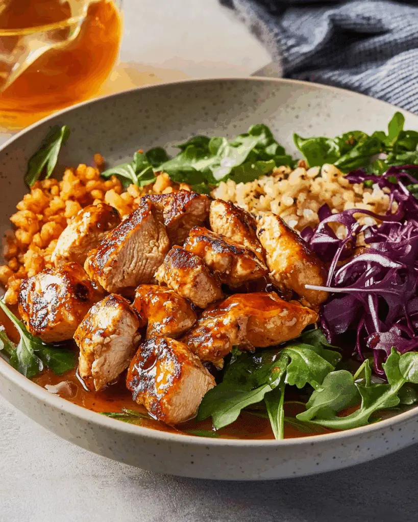 Copycat Sweetgreen Hot Honey Chicken Plate