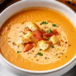 Roasted Red Pepper Gouda Soup