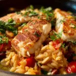 One Pan Fish & Risoni
