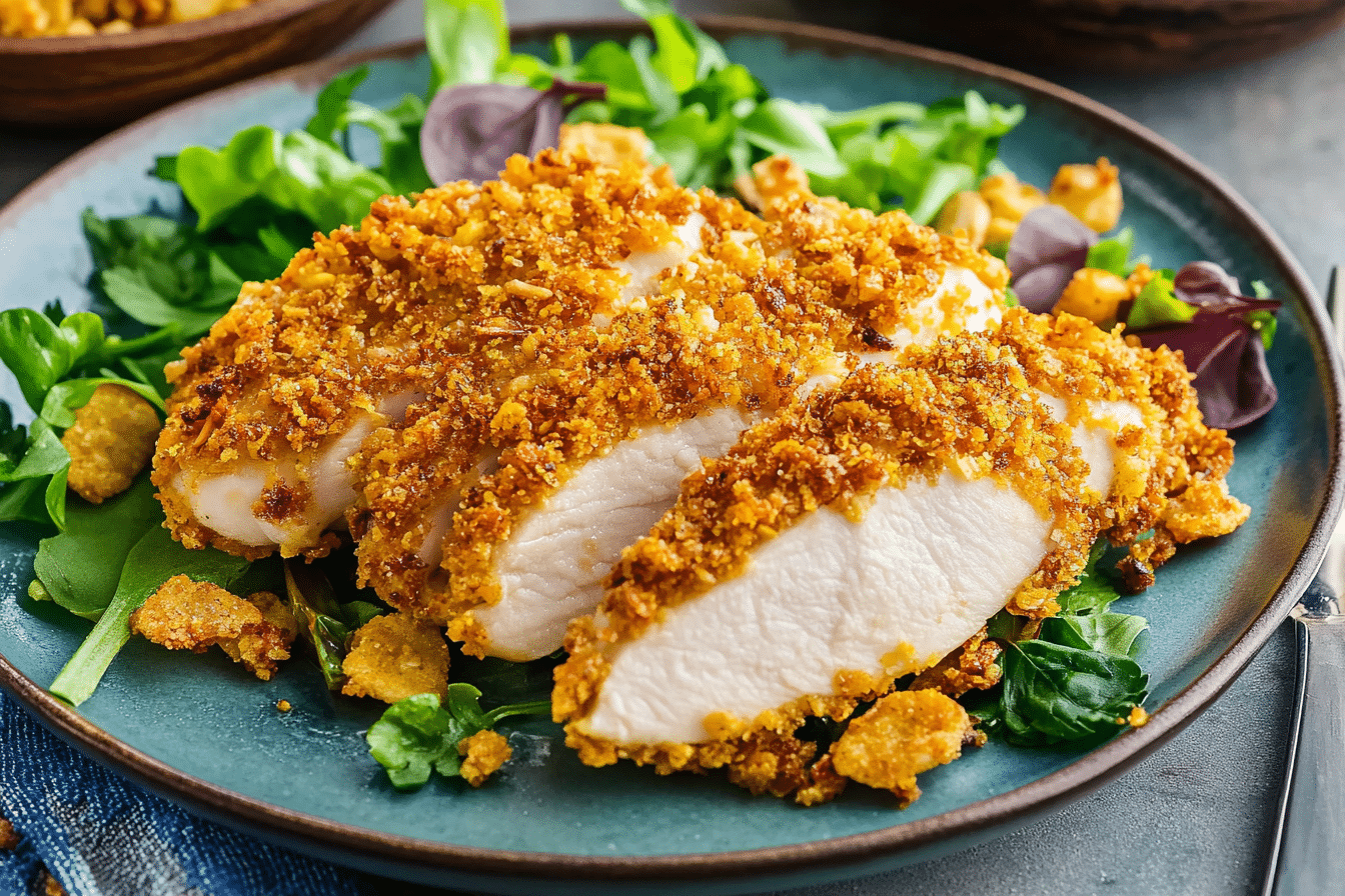 Cereal Crusted Chicken