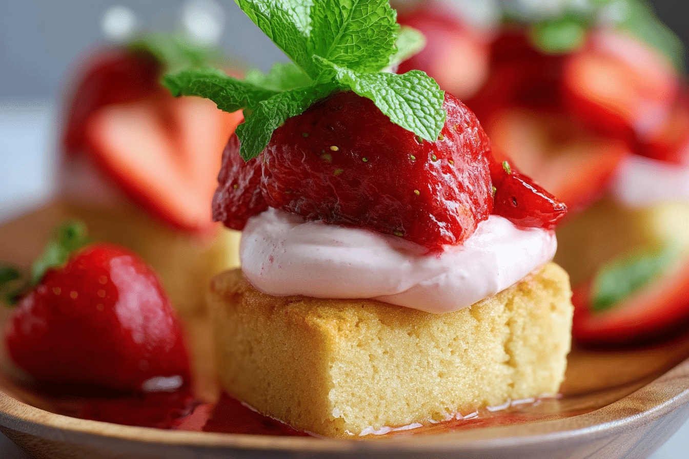 Gluten-Free Strawberry Cake