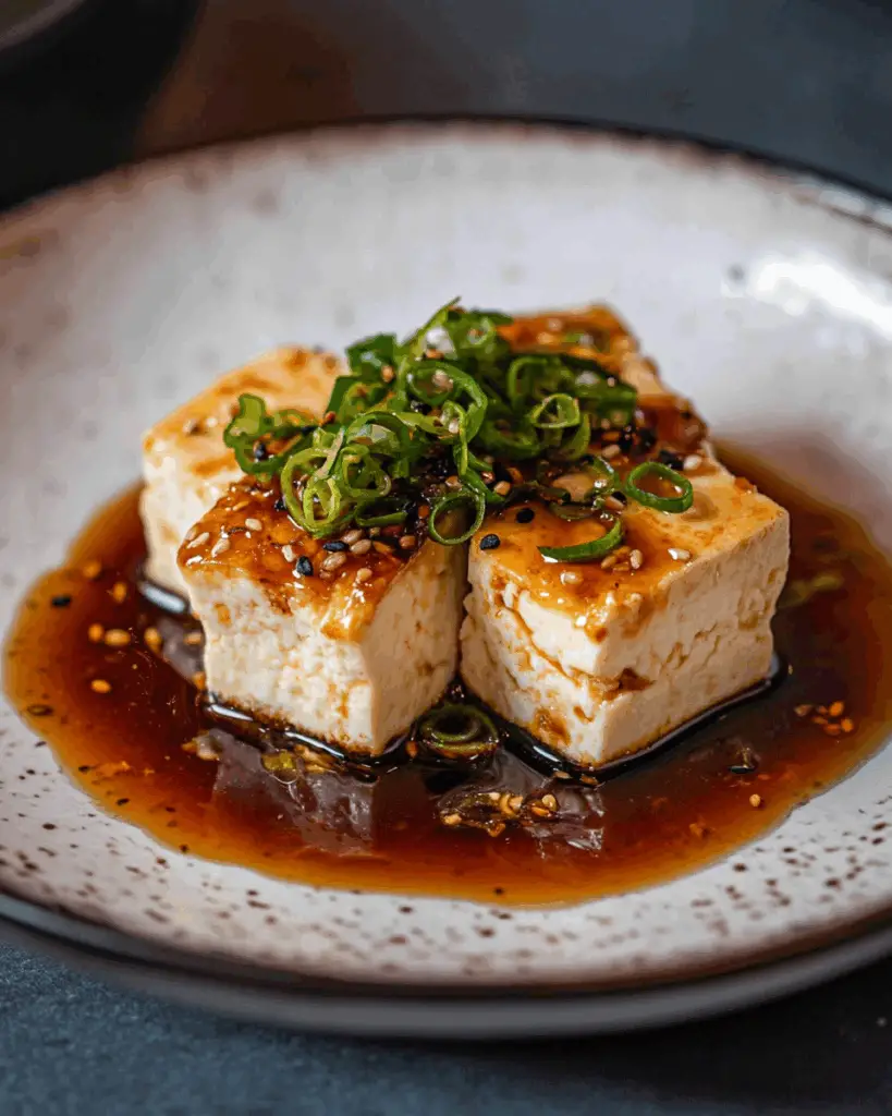Air Fryer Agedashi Tofu