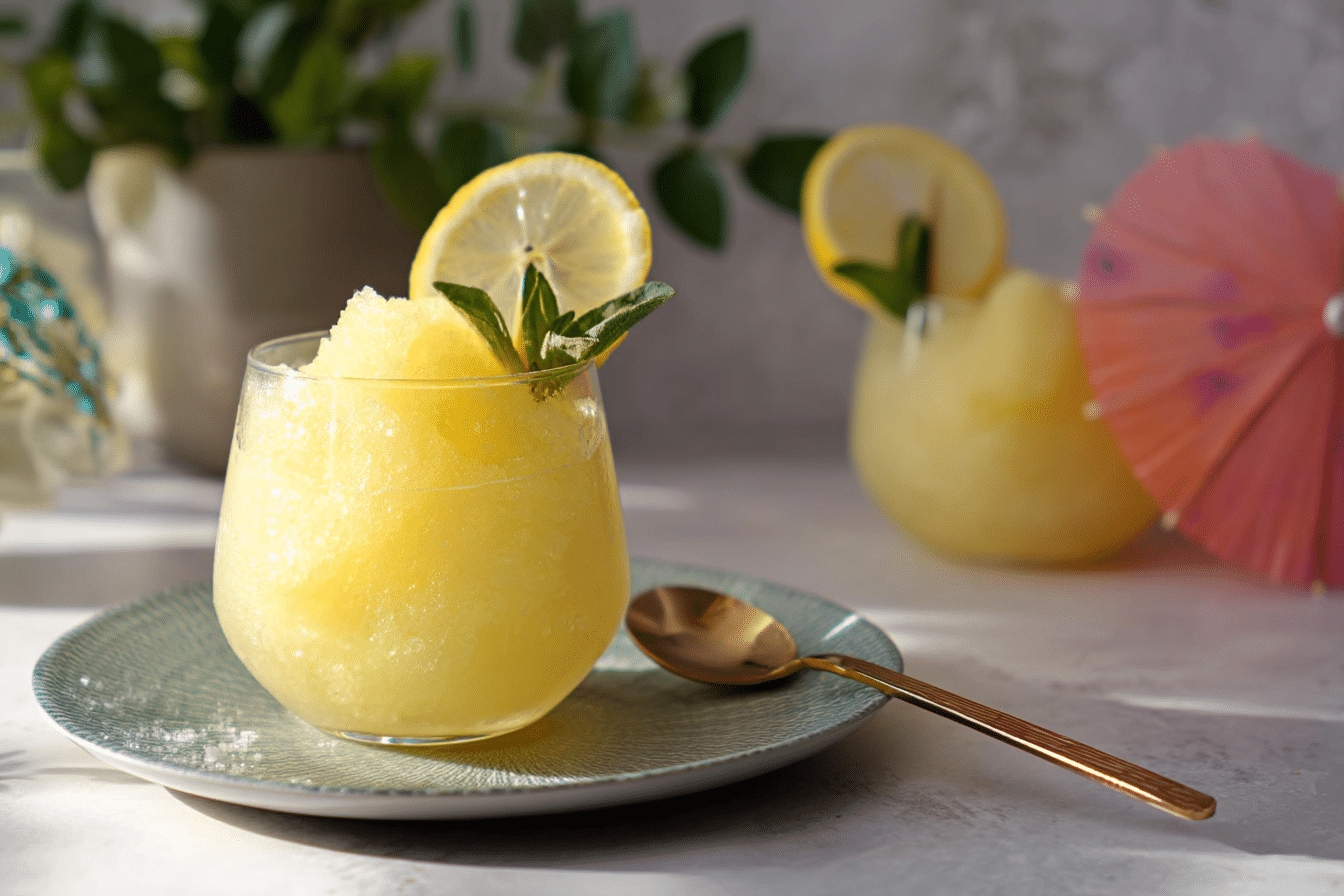 Frozen Lemonade Slush