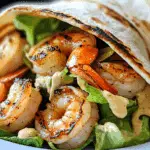 Shrimp Caesar Wraps