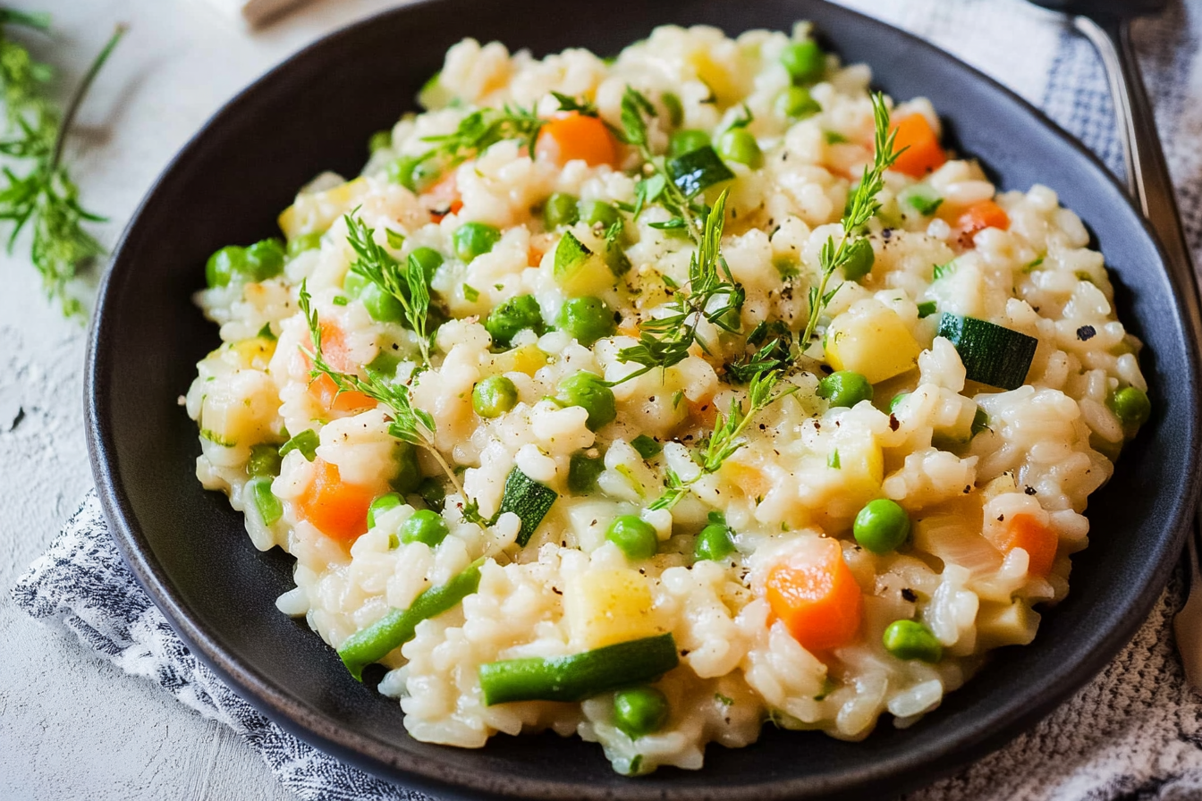 Spring Vegetable Risotto