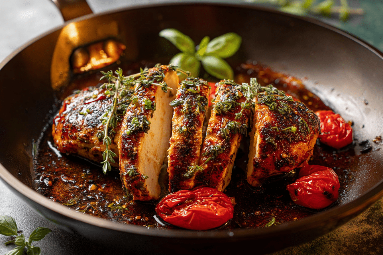 Hot Honey Chicken Breasts