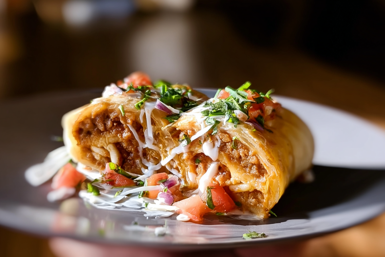 Loaded Homemade Quesarito