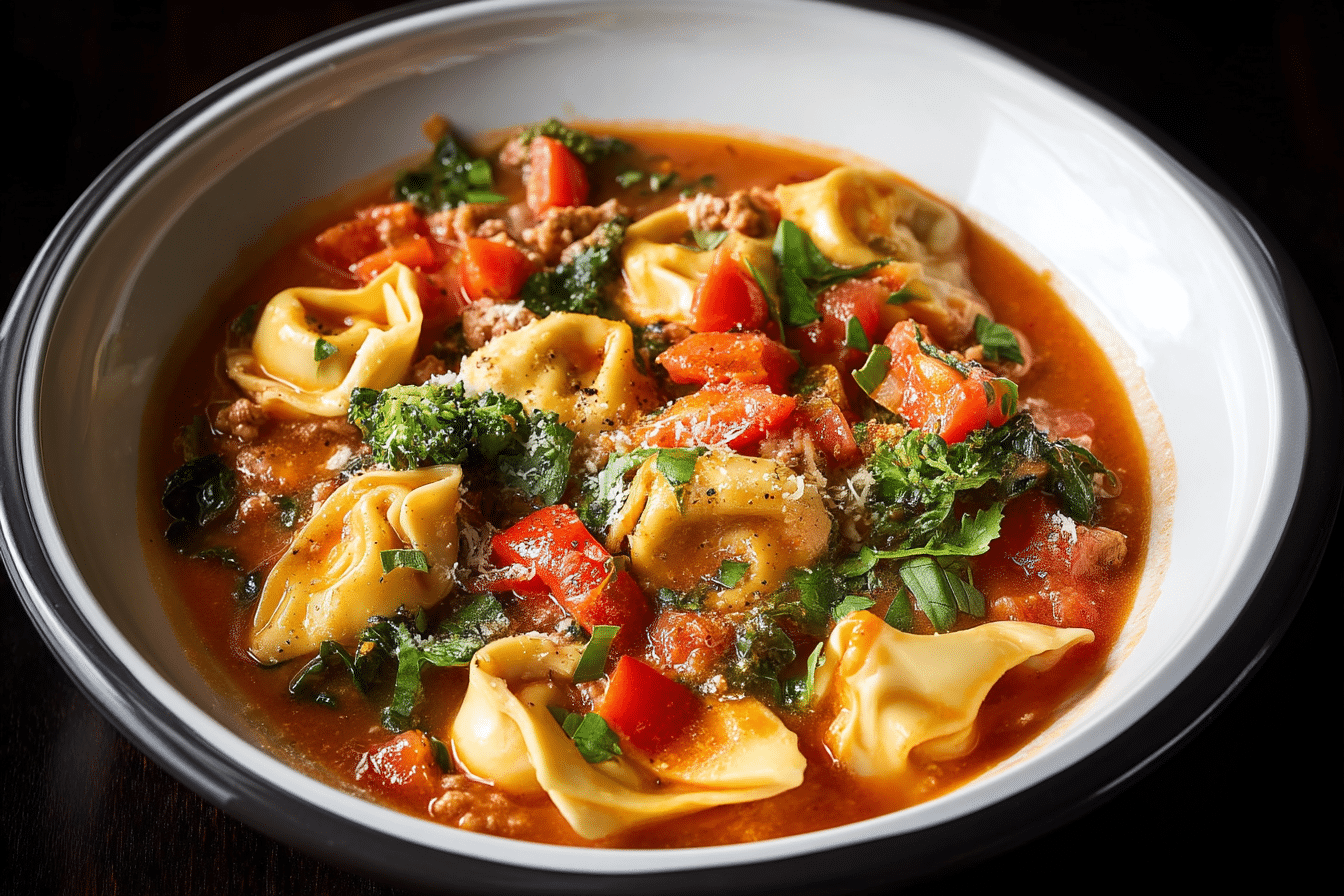 Slow Cooker Tortellini Soup: 5 Easy Steps for a Cozy Meal