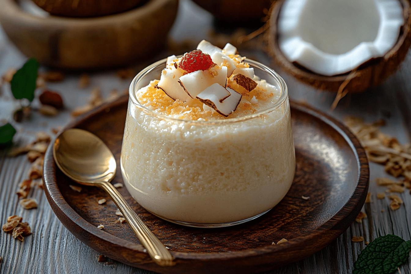 Brazilian Coconut Pudding