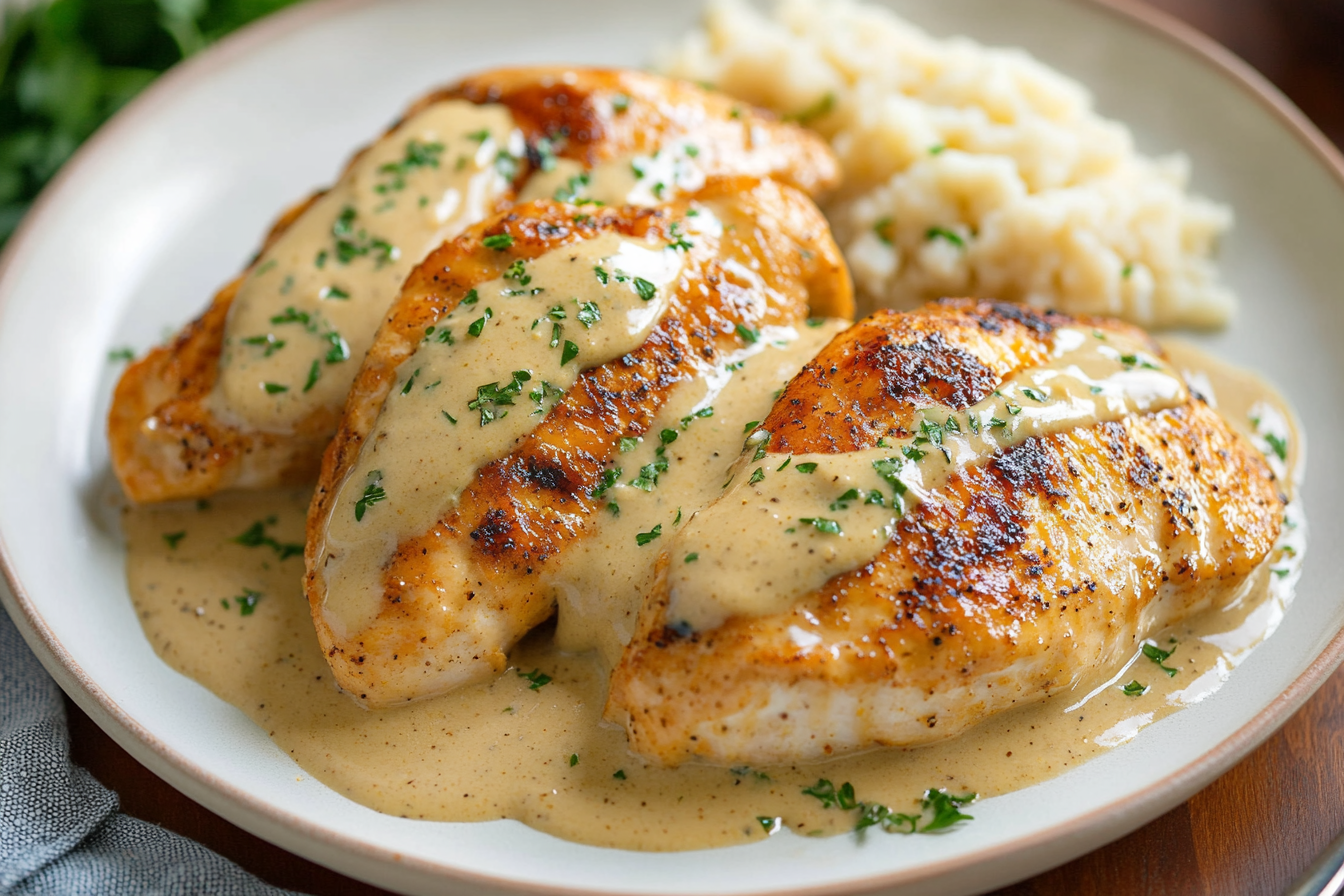Creamy Dijon Mustard Chicken