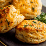 Fluffy Cheddar and Herb Biscuits