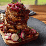 Chicken Shawarma Tower Baked in the Oven