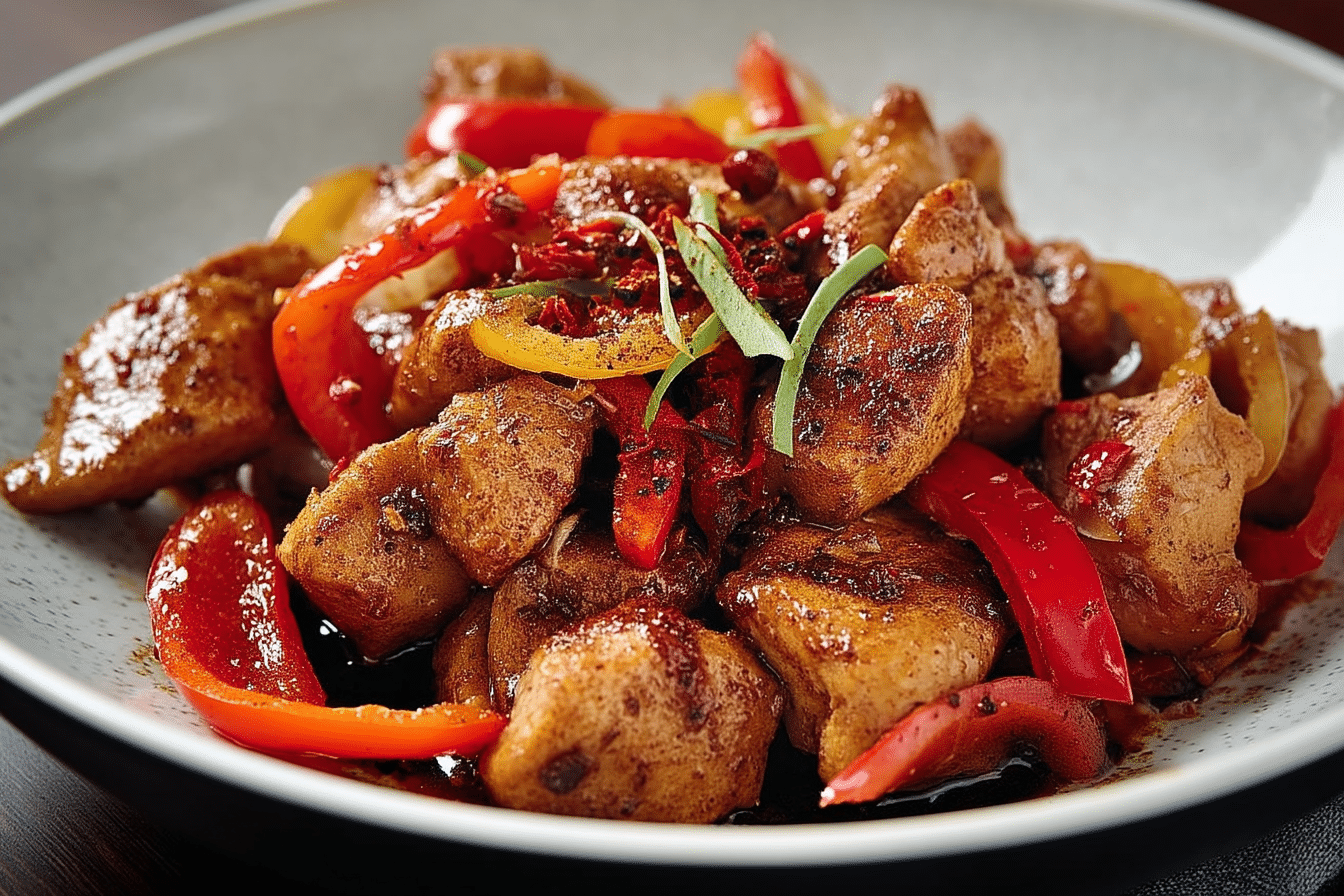 One-Pot Black Pepper Chicken