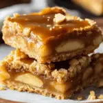 Salted Caramel Apple Pie Bars