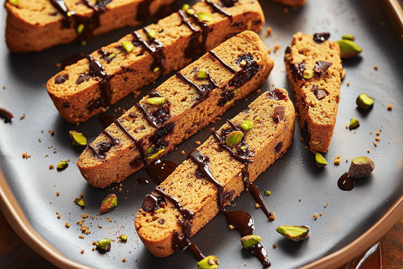 Cranberry Orange Biscotti