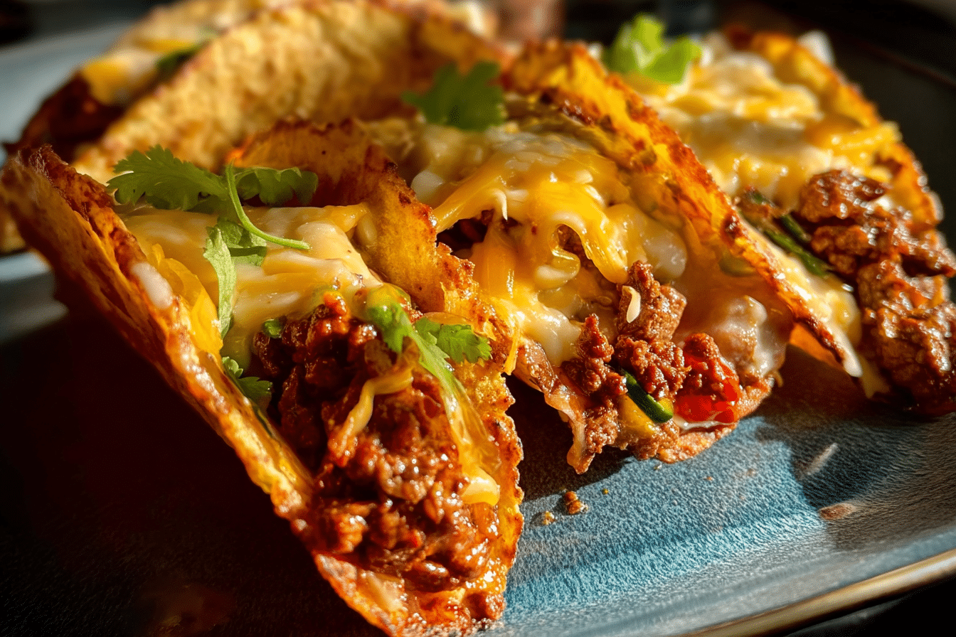 Chili Beef Tacos