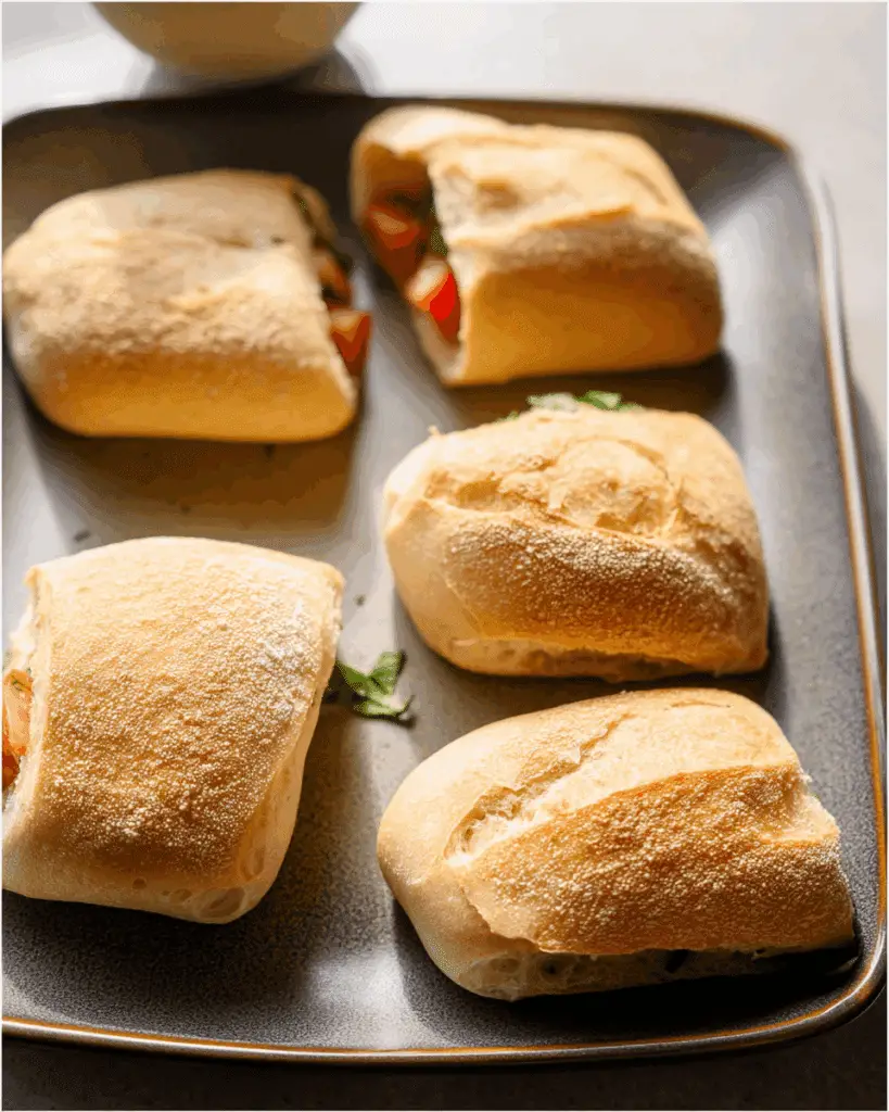 Homemade Ciabatta Rolls