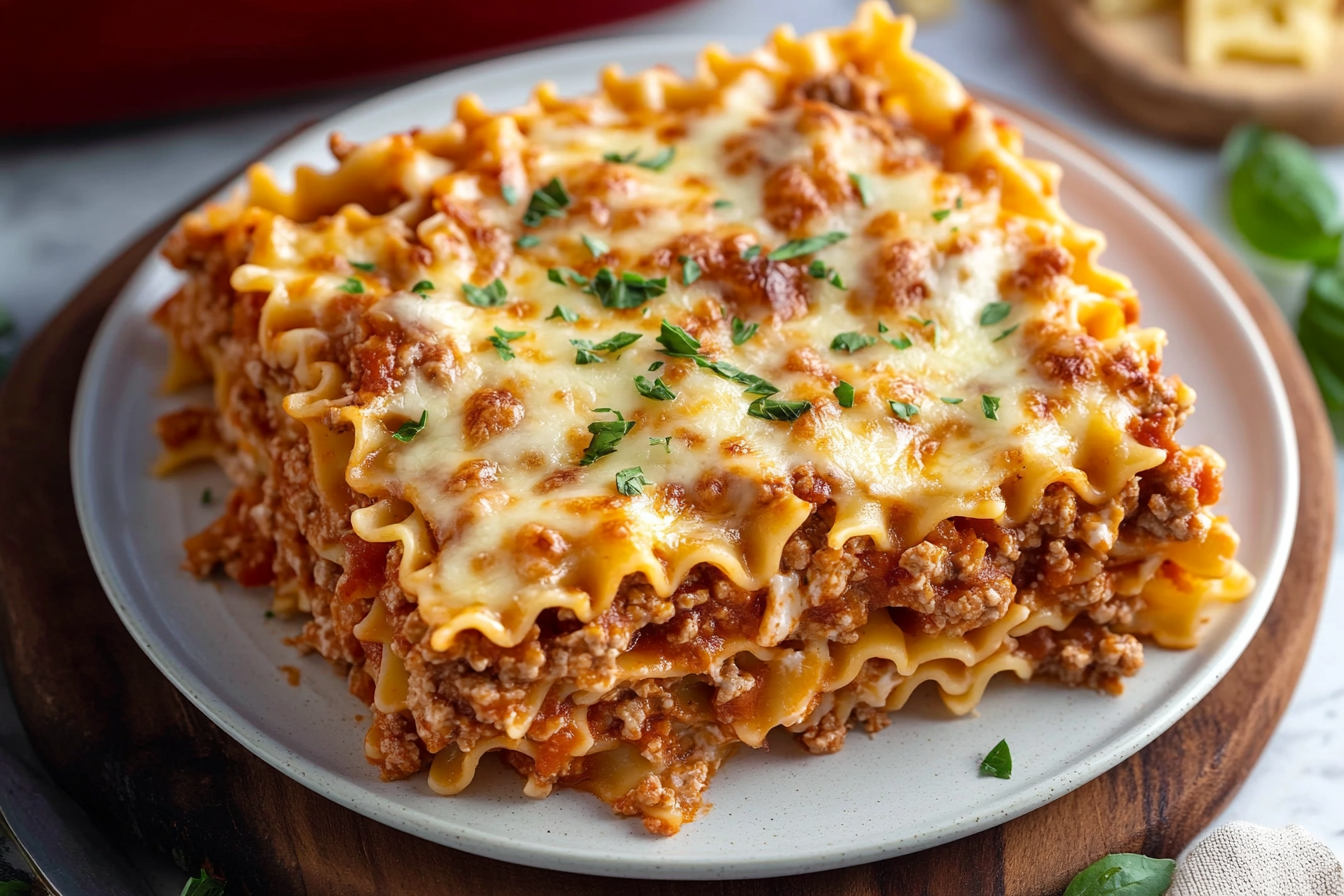 Easy Bow Tie Pasta Lasagna