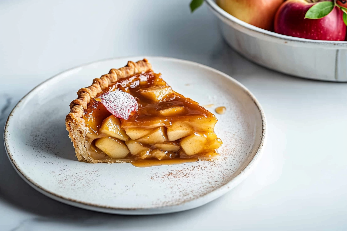 Easy Caramel Apple Pie