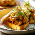 Pan Bread with Chicken Curry