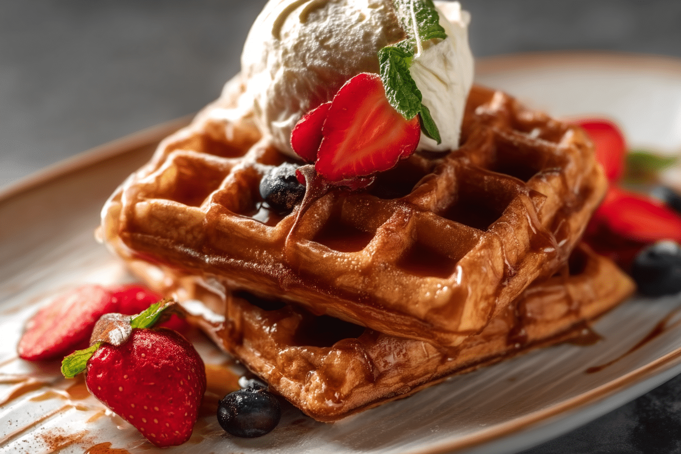 Cinnamon Waffles