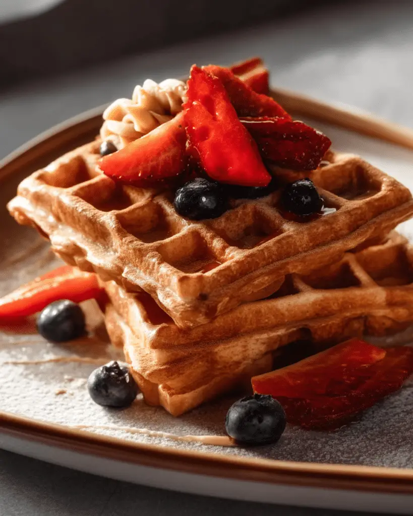 Cinnamon Waffles