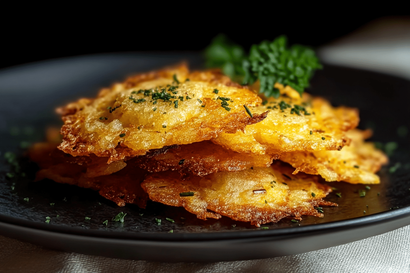 Caramelized Onion Cheese Crisps