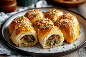 Pogaca (Turkish Rolls) with Two Fillings