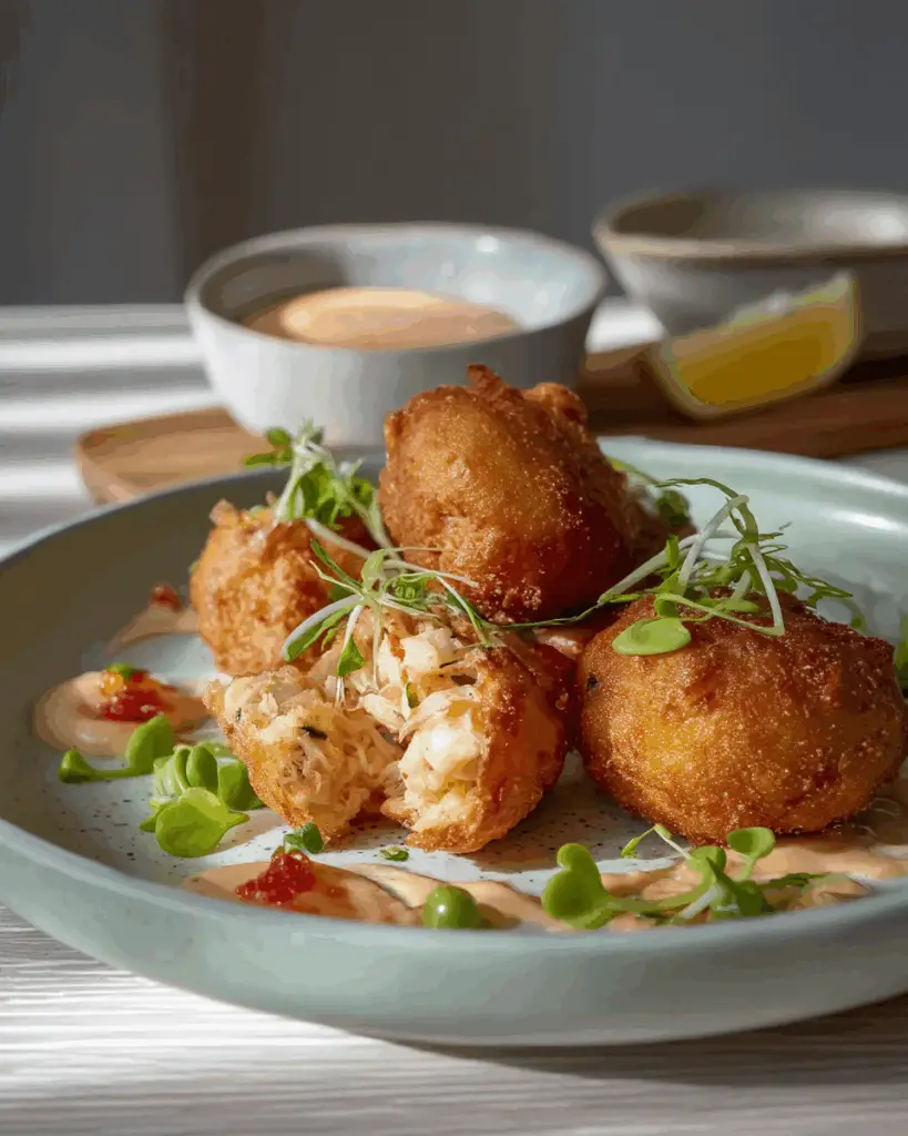 Southern Crab Beignets